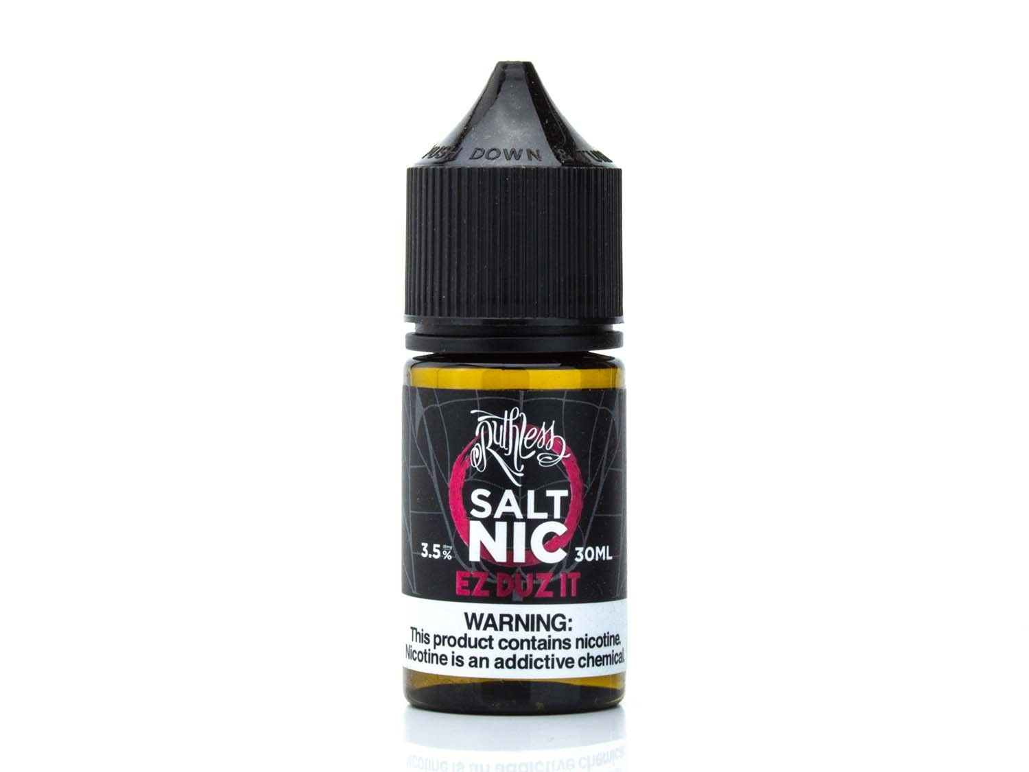 EZ DUZ IT Nicotine Salt by Ruthless 30ml bottle