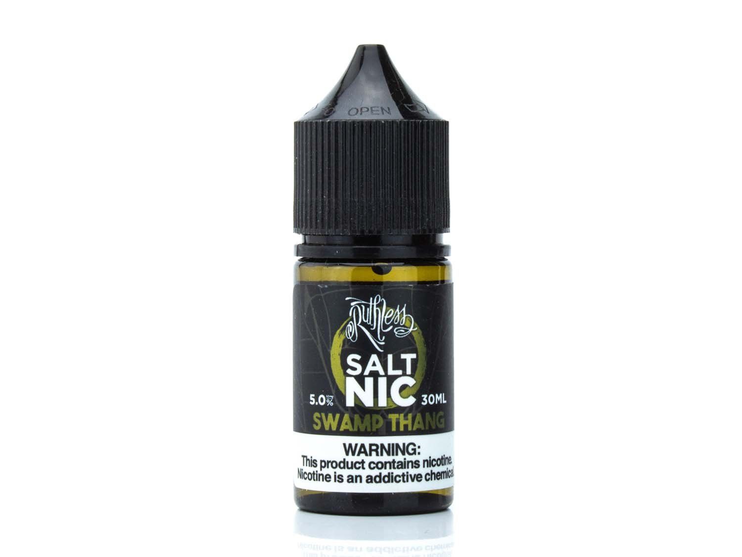 Swamp Thang Nicotine Salt by Ruthless 30ml bottle