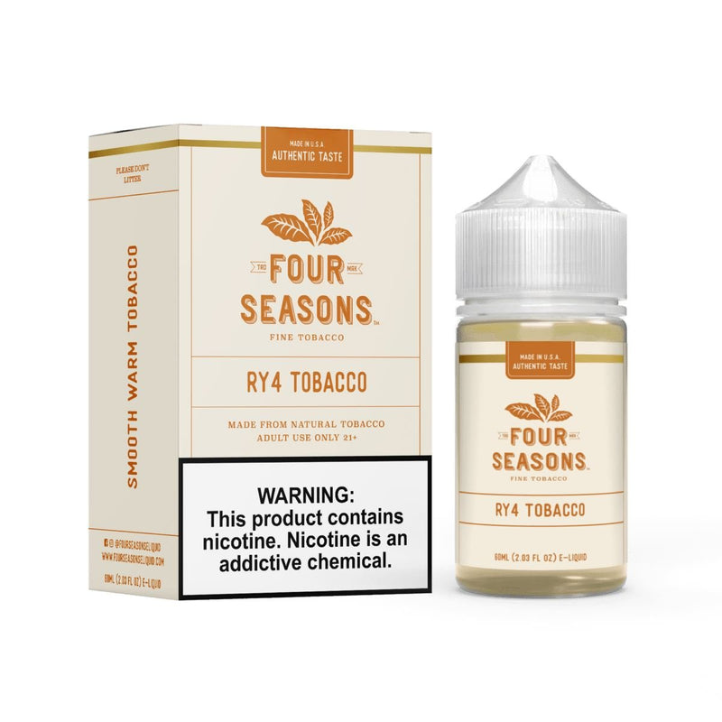 RY4 Tobacco by Four Seasons 60mL with Packaging