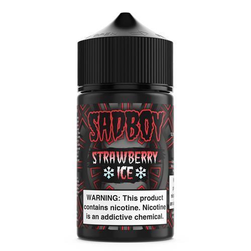 Strawberry Ice by Sadboy E-Liquid 60ml bottle