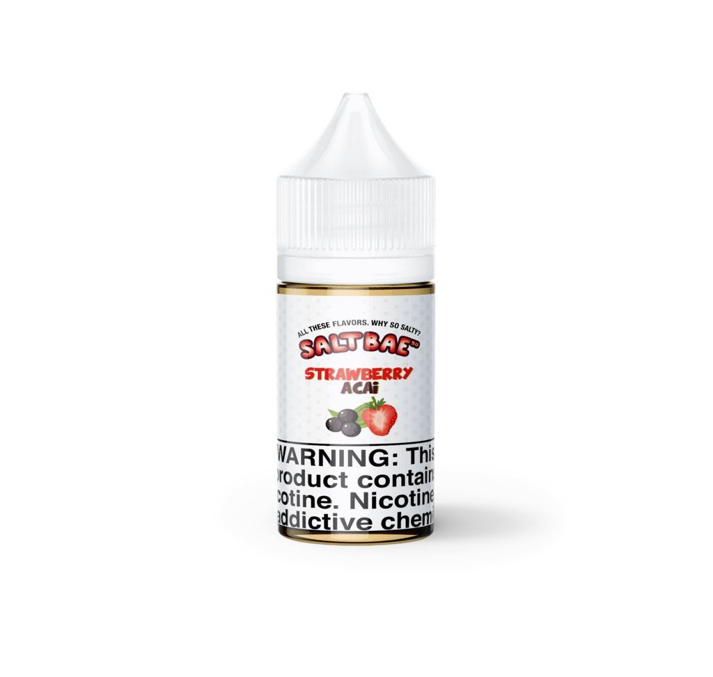 Strawberry Acai Salt Bae 30ml bottle