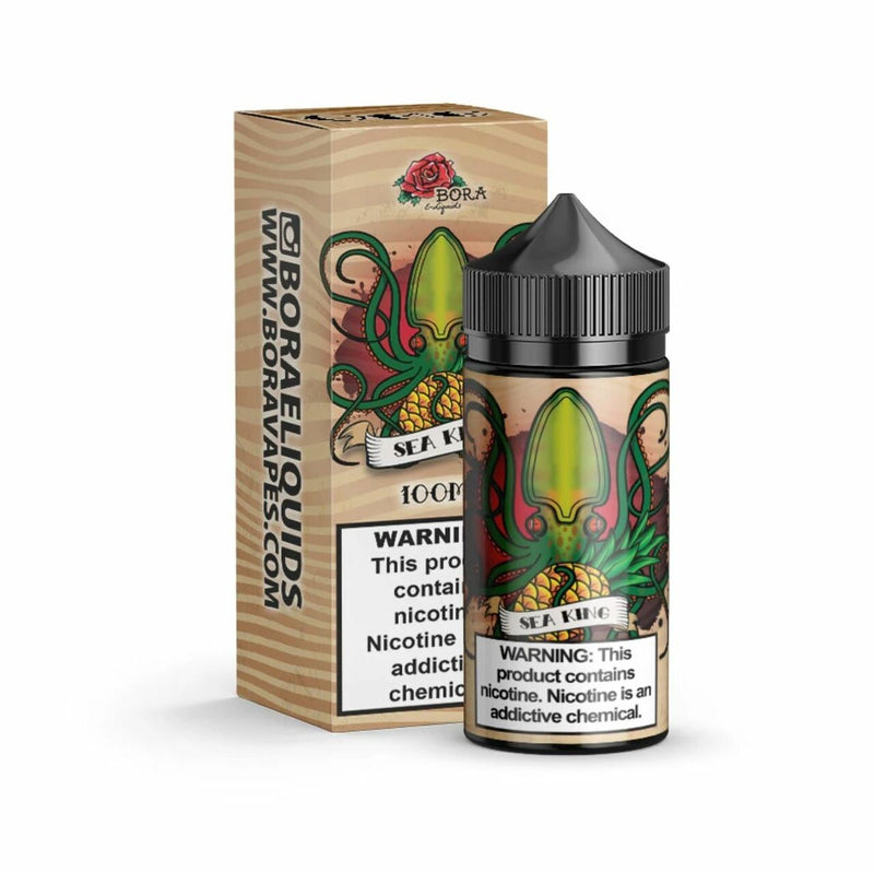 Sea King by Bora E-Liquid 100ml with packaging