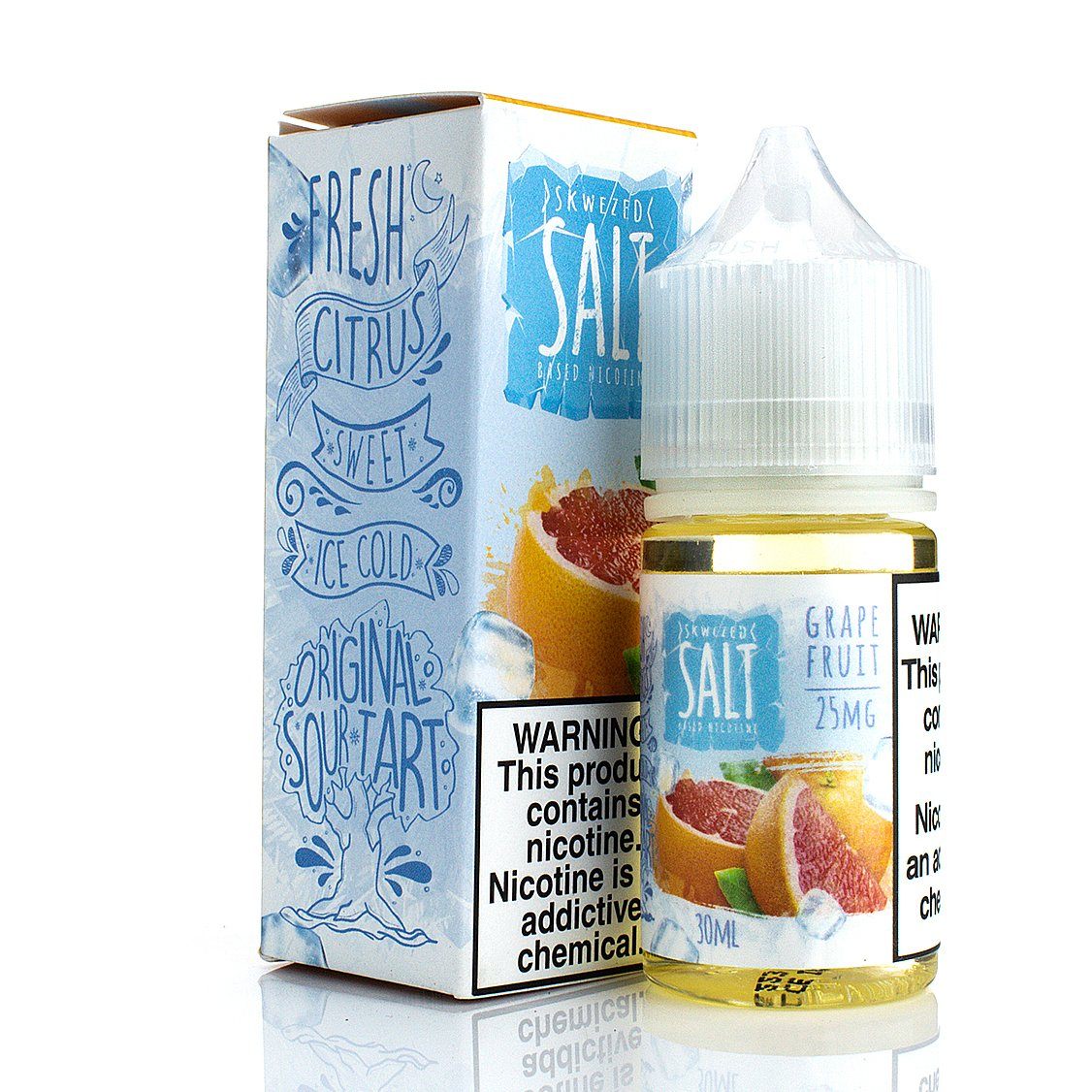 Grapefruit ICE by Skwezed Salt 30ml with packaging