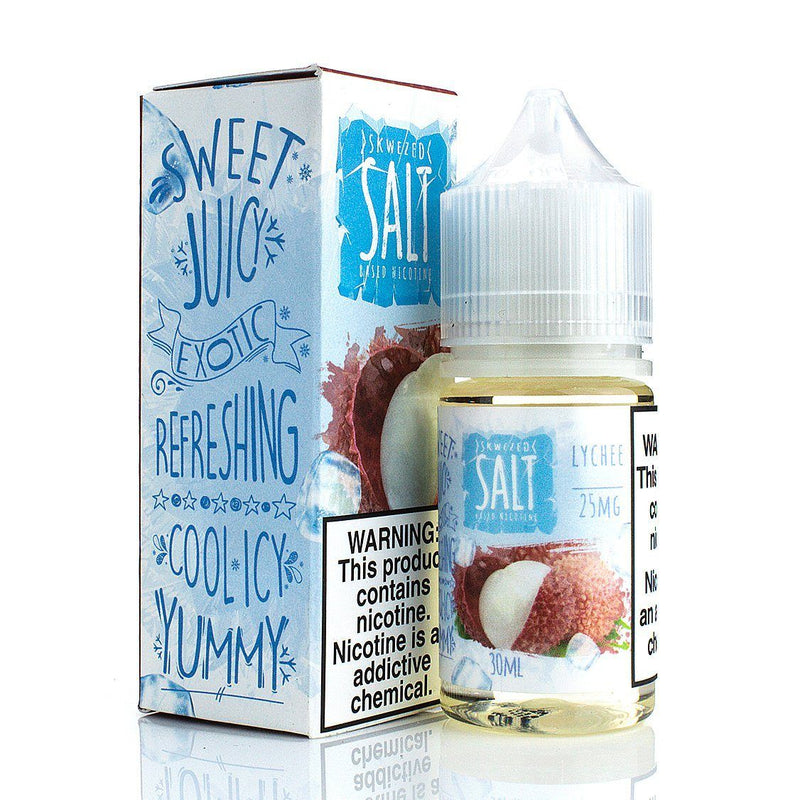 Lychee Ice by Skwezed Salt 30ml with packaging