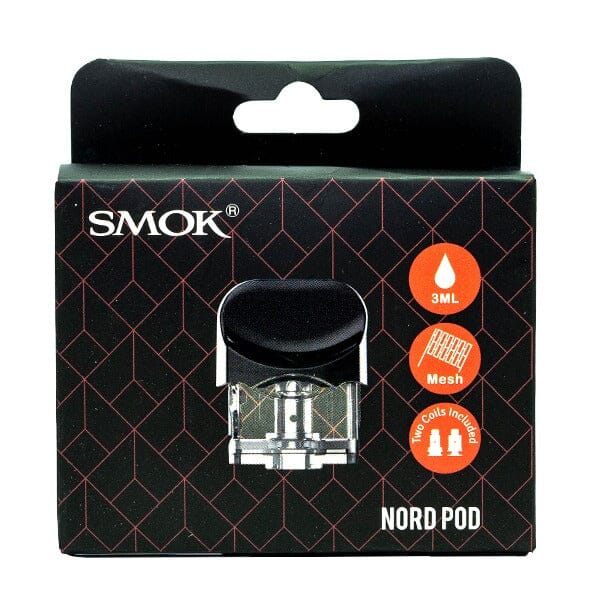 SMOK Nord Replacement Pods and Coils Kit (Pack of 1) packaging only
