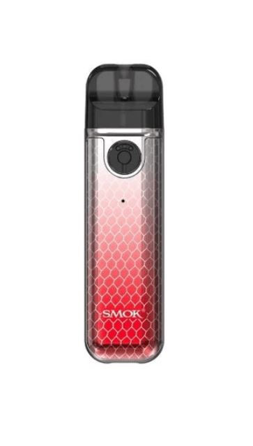 SMOK Novo 4 Mini Kit 900mAh silver red cobra