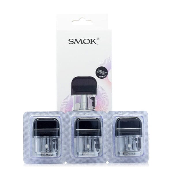 SMOK Novo X Replacement Pods (3-Pack) with packaging