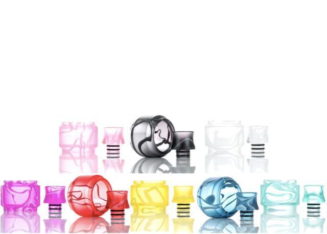SMOK TFV12 Prince Tank Acrylic Set (Glass + Drip Tip) Group Photo