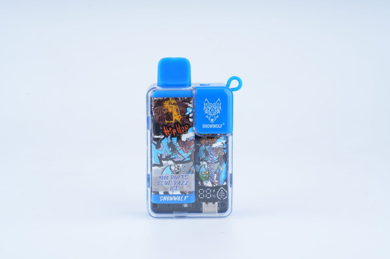 Snowwolf Ease Smart Disposable | 9000 Puffs | 18mL | 50mg blue razz ice