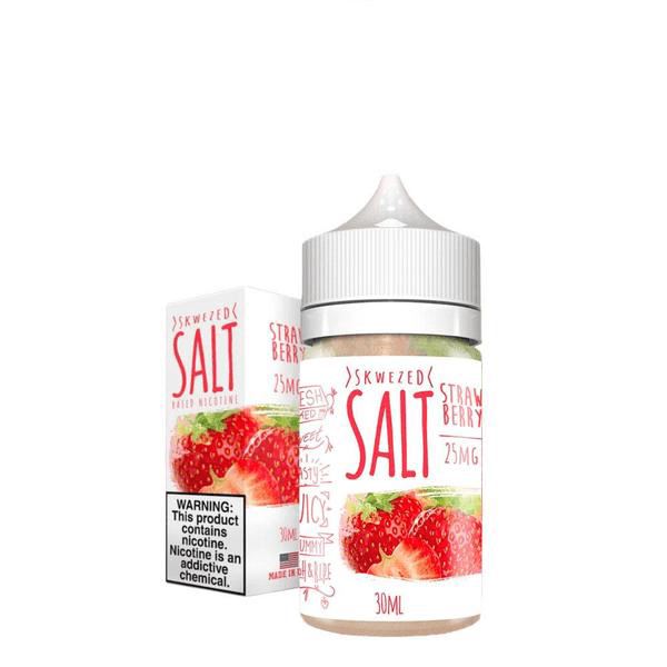 Strawberry By Skwezed Salt E-Liquid with packaging