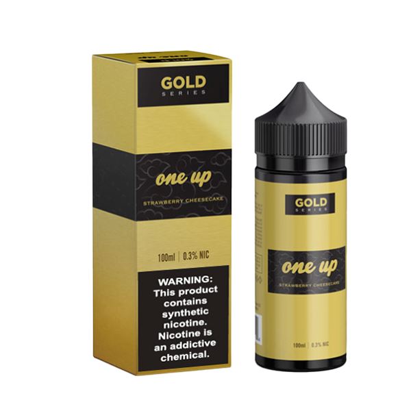Strawberry Cheesecake by One Up Gold Series TFN 100mL with Packaging