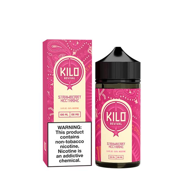 Strawberry Nectarine by Kilo Revival 100ML with packaging
