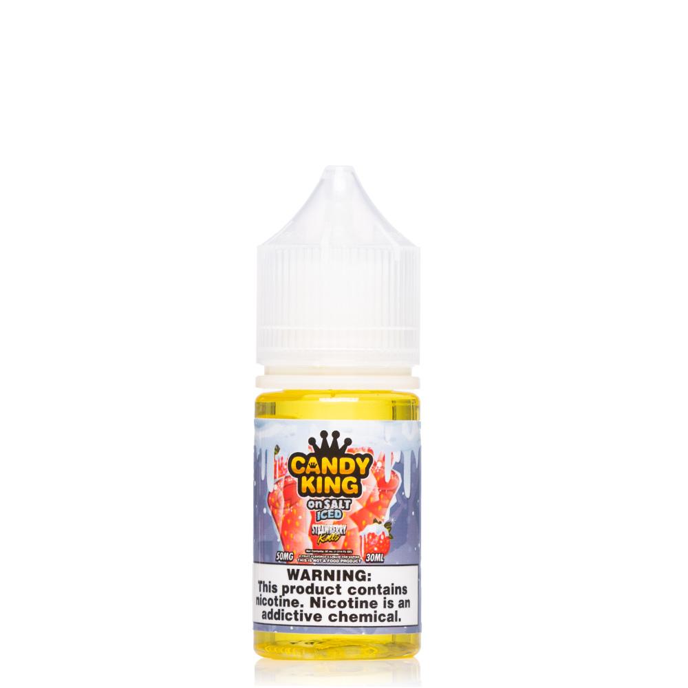 Strawberry Rolls Ice By Candy King On Salt 30ML bottle