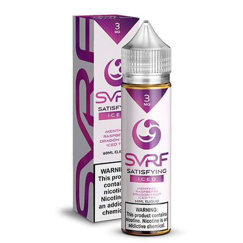 Satisfying Iced by SVRF 60ml with packaging