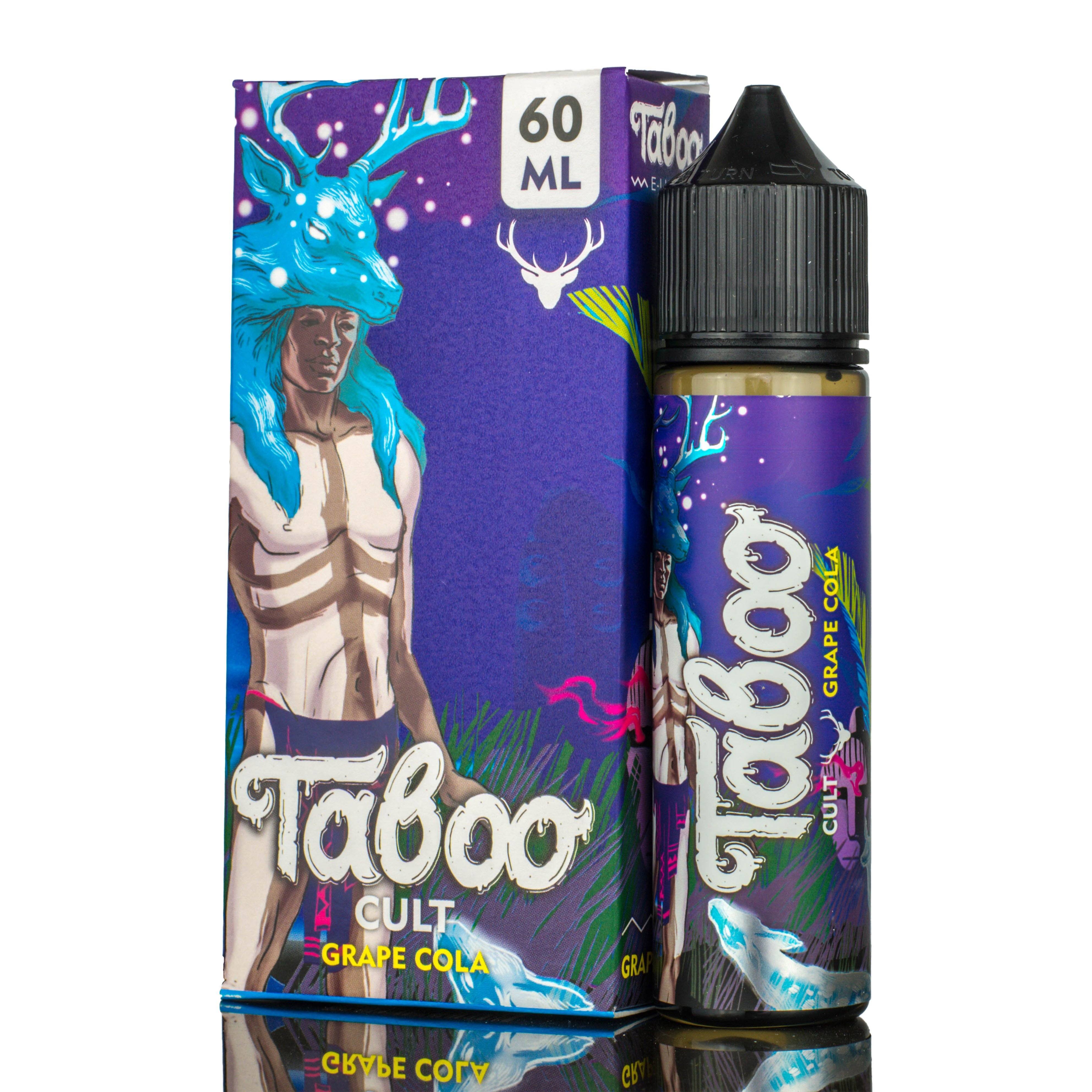 Grape Cola by Taboo Cult E-Liquid 60ml with packaging