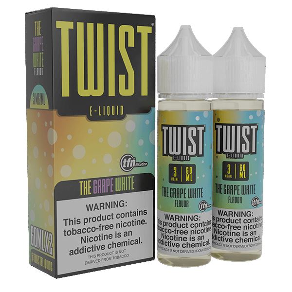 The Grape White by Twist TFN Series (x2 60mL) with Packaging