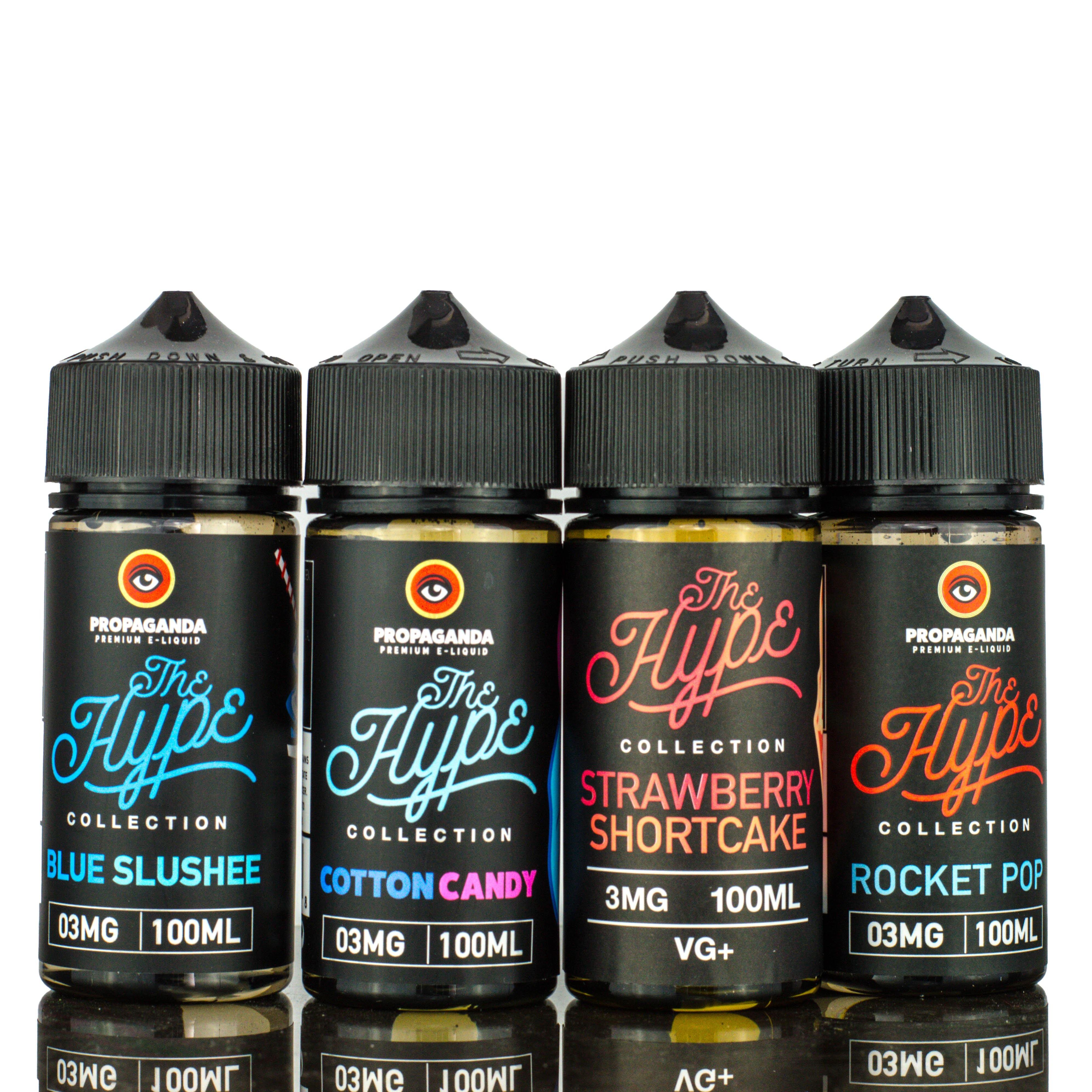 THE HYPE COLLECTION by PROPAGANDA eLiquid group photo