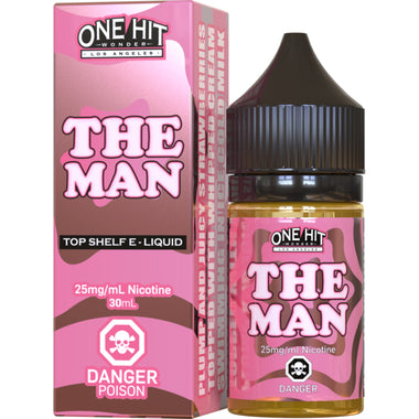 The Man by One Hit Wonder TF-Nic 30mL Salt Series with Packaging