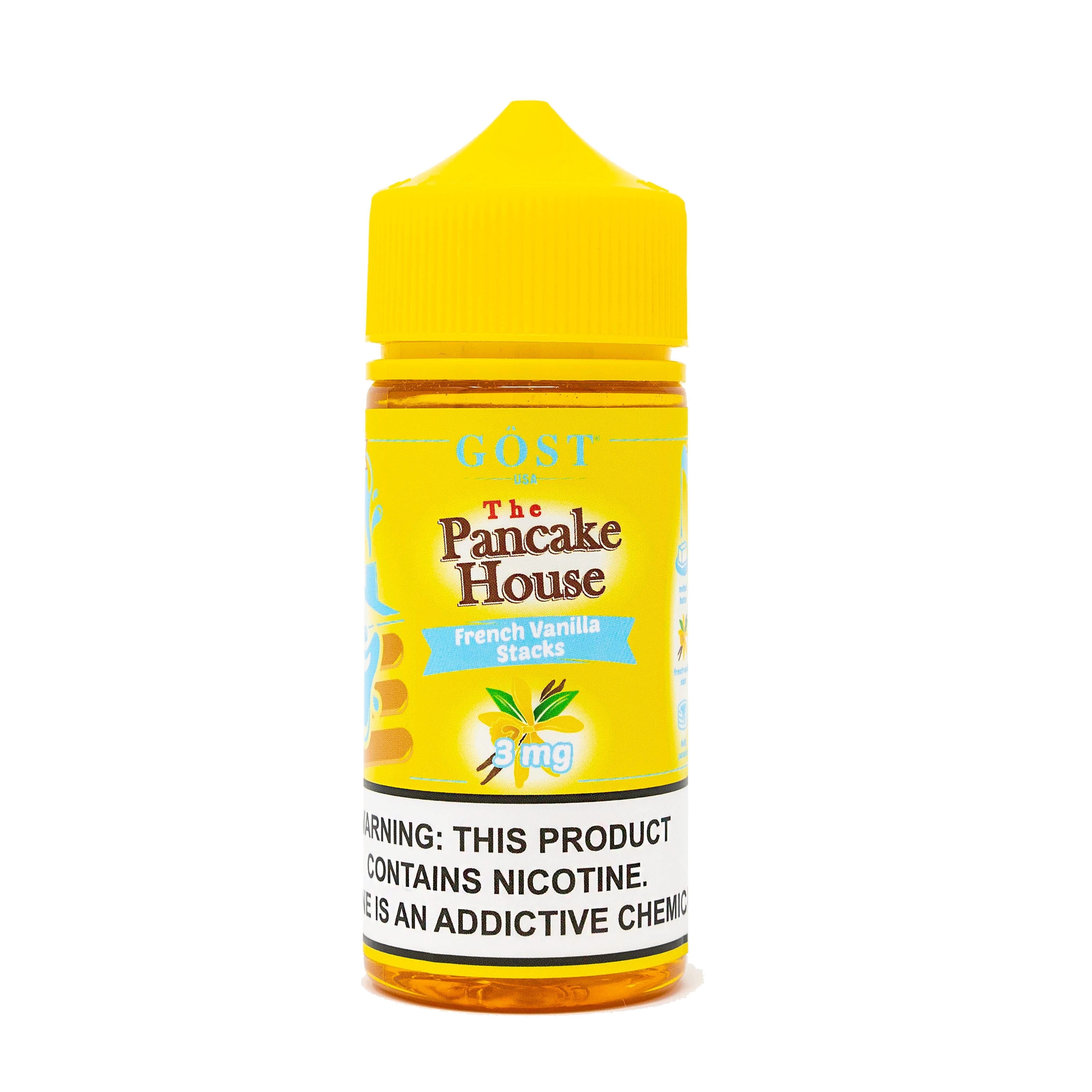 French Vanilla Stack by GOST The Pancake House 100ml bottle