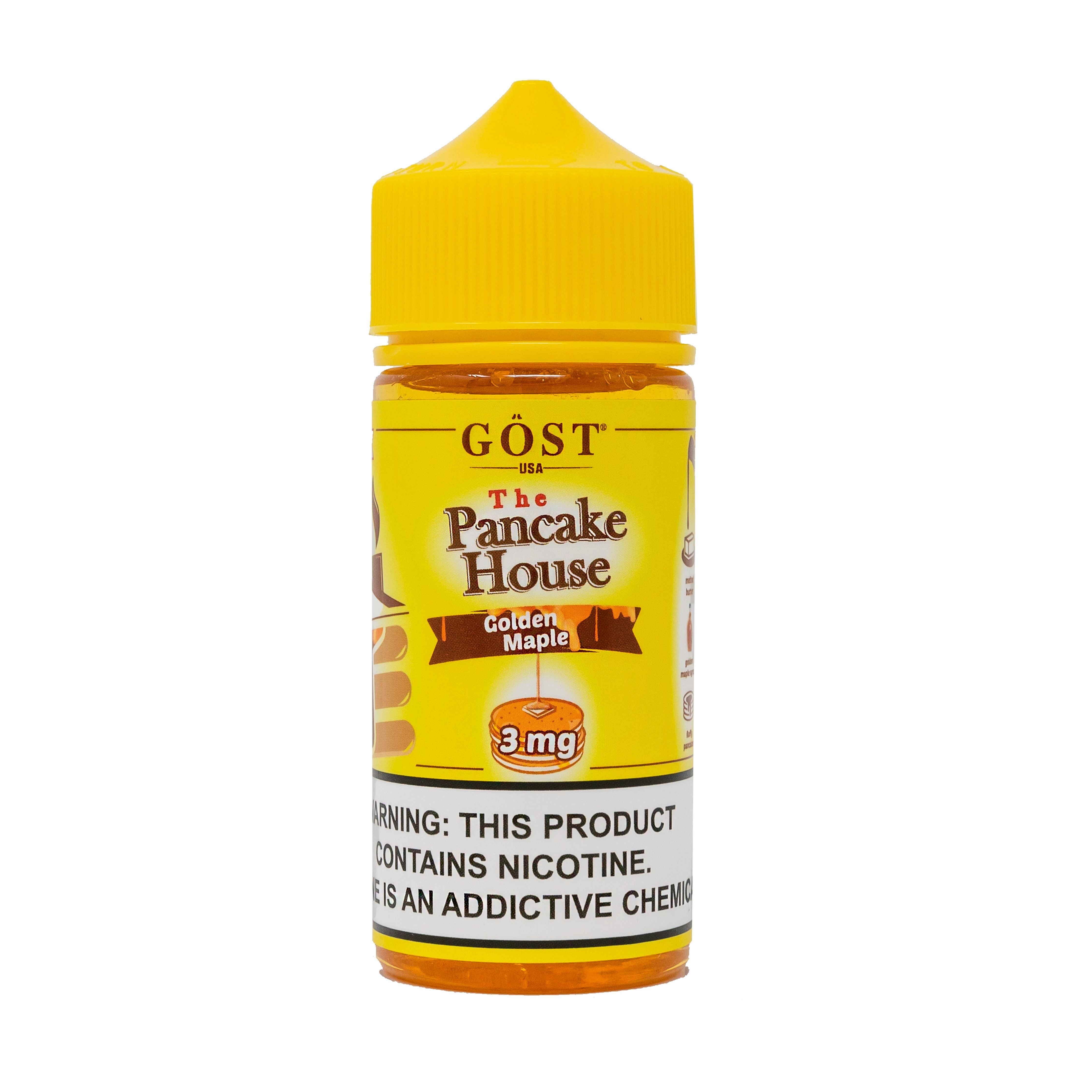 Golden Maple by GOST The Pancake House 100ml bottle