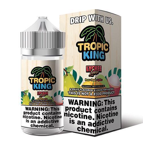 TROPIC KING | Lychee Lava 100ML eLiquid with packaging