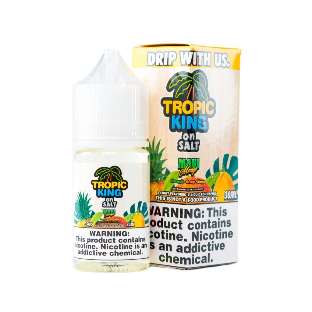 TROPIC KING ON SALT | Maui Mango 30ML eLiquid with packaging