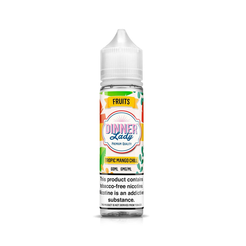 Tropic Mango Chill by Dinner Lady Tobacco-Free Nicotine 60ml bottle