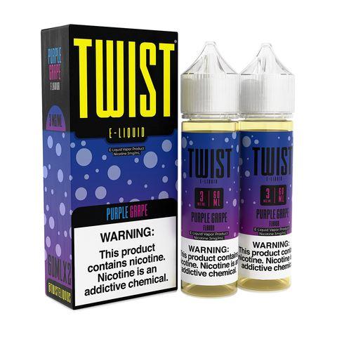 Grape Berry Mix by Twist E-Liquids 120ml with packaging