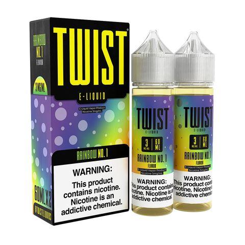 Rainbow No. 1 by Twist E-Liquids 120ml with packaging