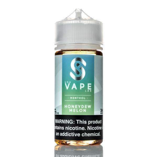 Honeydew Melon Menthol by USA VAPE LABS 100ml bottle