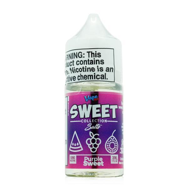 Purple Sweet by Vape 100 Cream Salt E-Liquid 30ml bottle