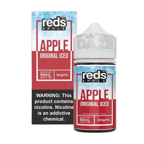 Reds Apple Iced by Reds Apple Series 60ml with packaging