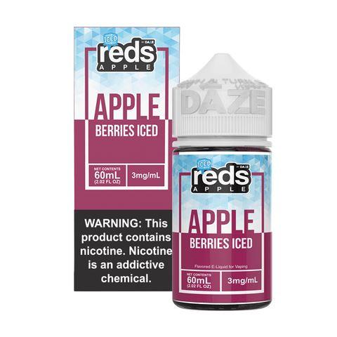 Reds Berries Iced by Reds Apple Series 60ml with packaging