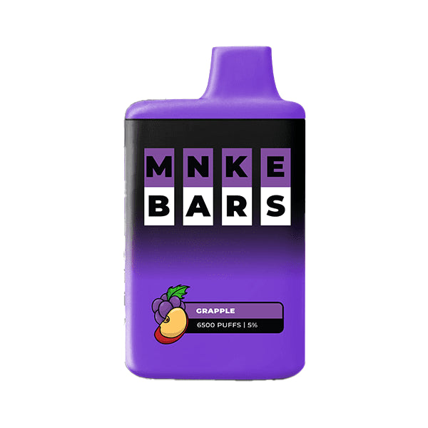 MNKE Bars Disposable 6500 Puffs | 16mL | 50mg - Grapple