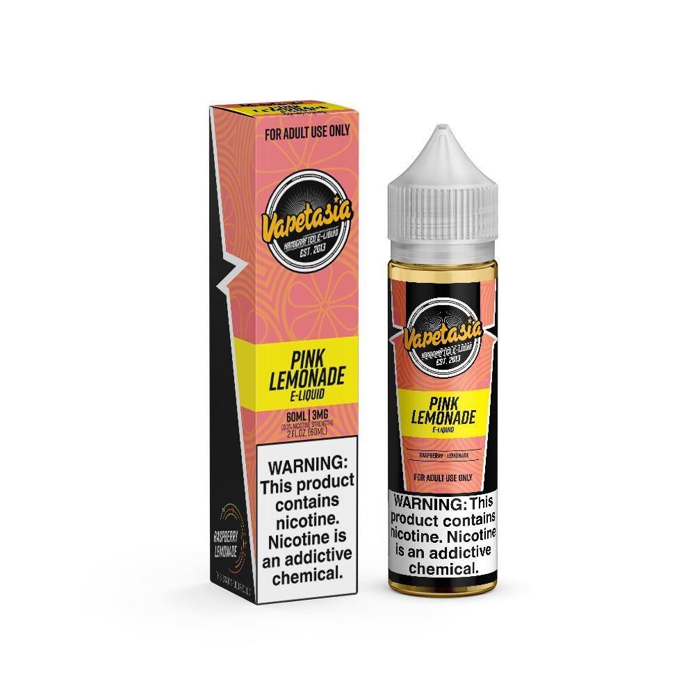 VAPETASIA | Pink Lemonade 2X60ML eLiquid with Packaging
