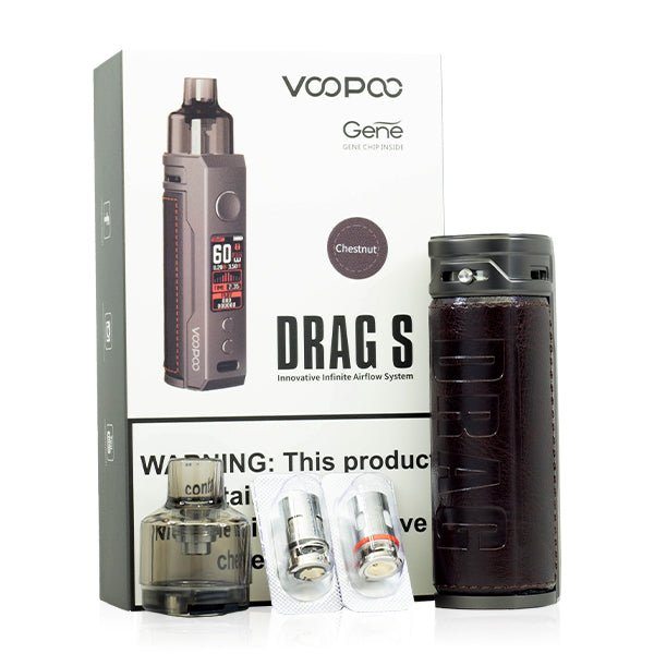 VooPoo Drag S Pod Mod Kit 60w with packaging