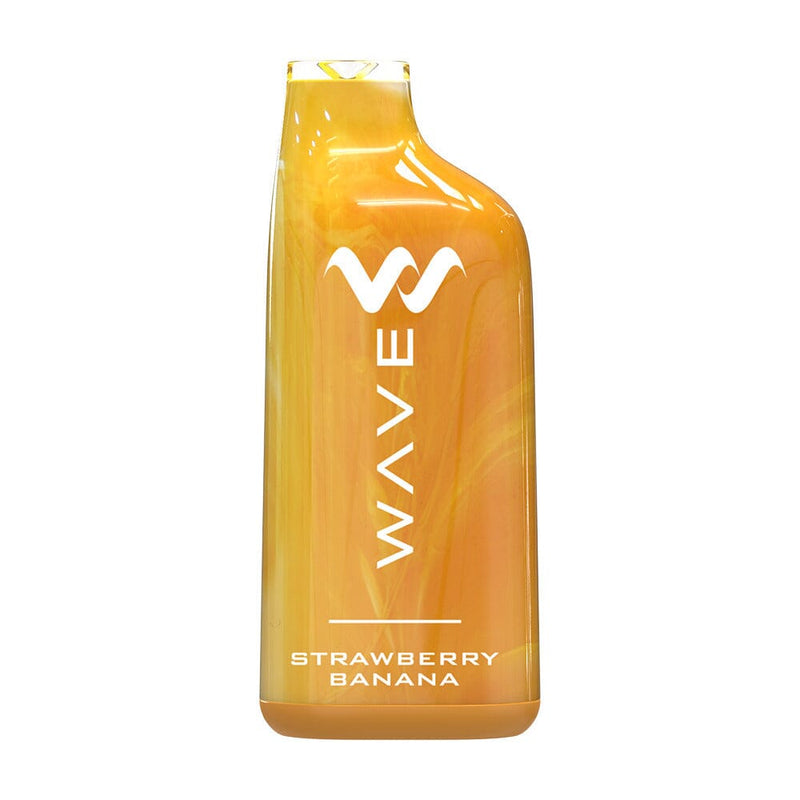 Wave Nicotine Disposable | 8000 Puff | 18mL - Strawberry Banana