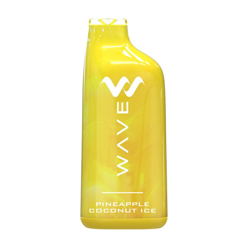 Wave Nicotine Disposable | 8000 Puff | 18mL - Pineapple Coconut Ice