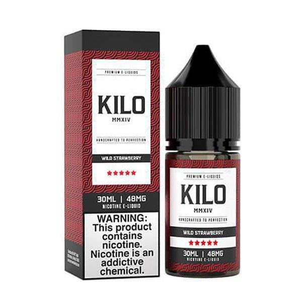 Wild Strawberry by Kilo Salt E-Liquid with packaging