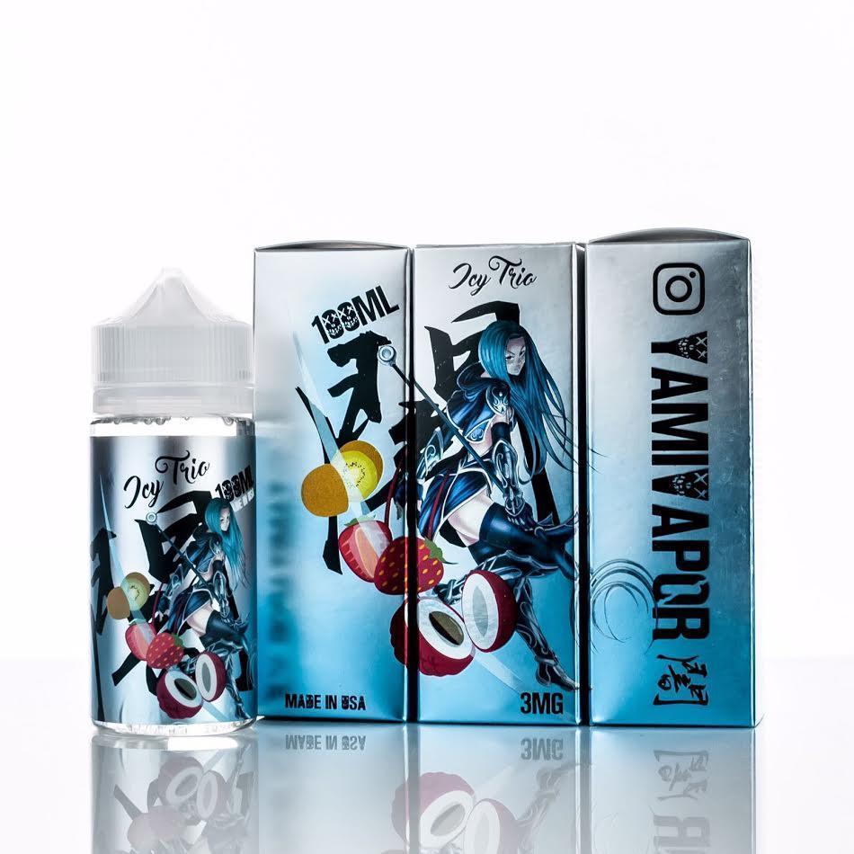 Icy Trio by Yami Vapor 100ml with packaging