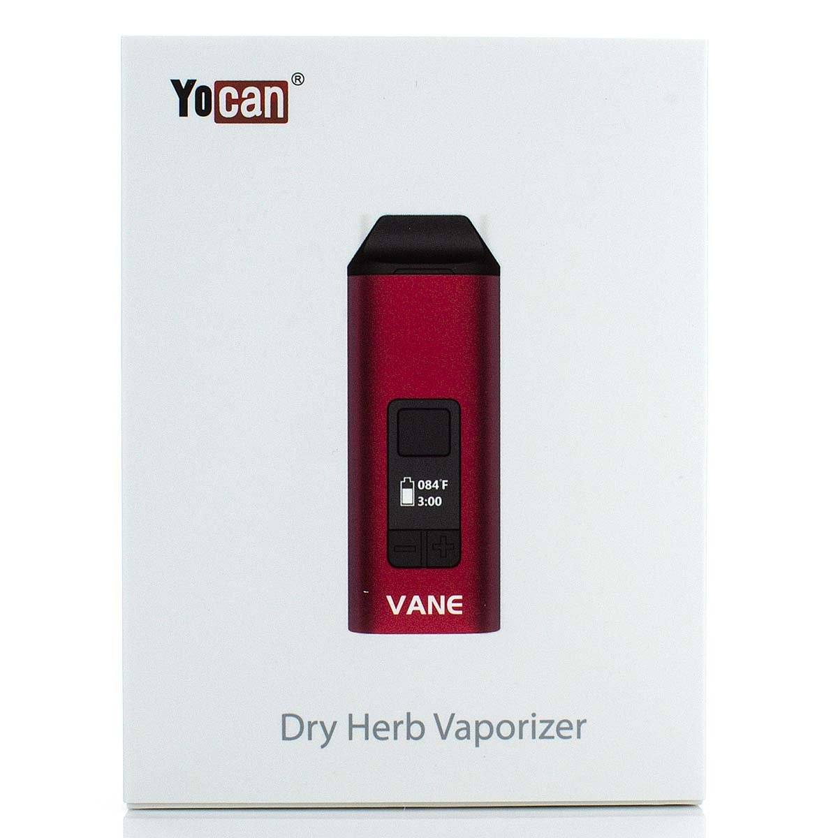 Yocan Vane Kit red packaging