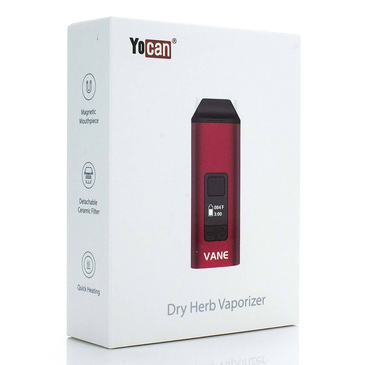 Yocan Vane Kit red packaging