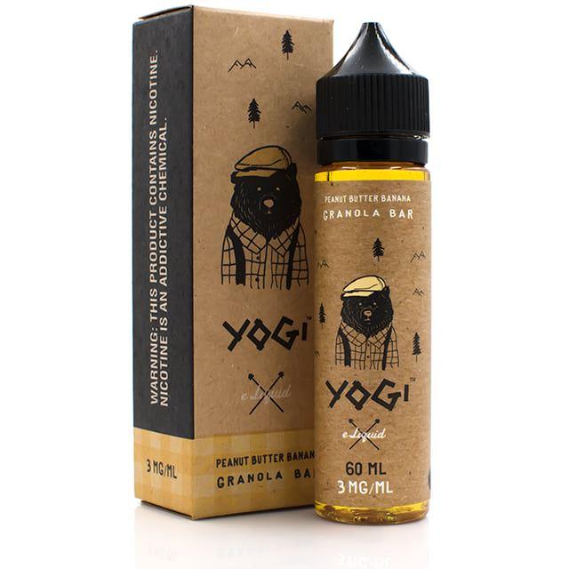 Peanut Butter Banana Granola Bar by Yogi 60ml with packaging