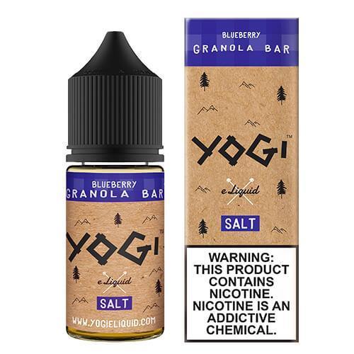 Blueberry Granola Bar by Yogi Salt 30ml with packaging