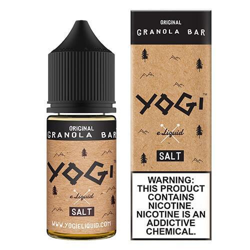 Original Granola Bar by Yogi Salt 30ml with packaging