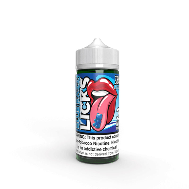 Yummi Blue Raspberry Frozty by Juice Roll Upz Licks Synthetic Series 100mL bottle