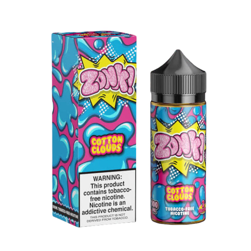 ZoNk! Cotton Clouds by Juice Man 100mL Series with packaging