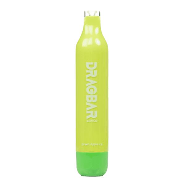 ZOVOO - DRAGBAR Disposable 5000 Puffs 13mL green apple ice