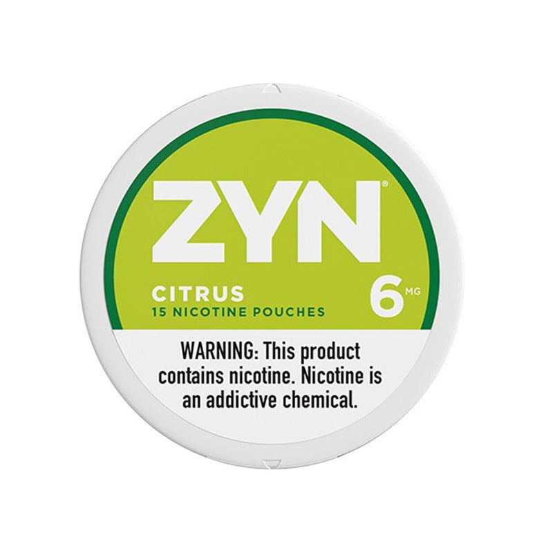 ZYN Nicotine Pouches (15ct Can)(5-Can Pack) Citrus 6mg