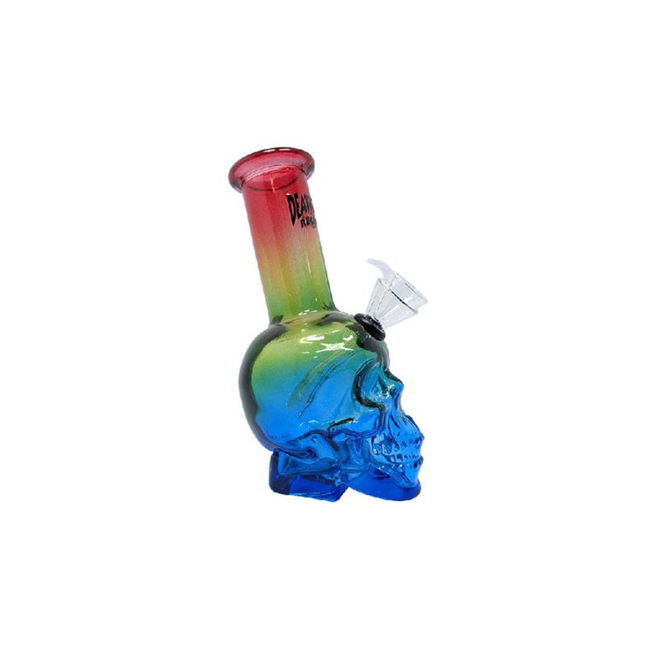 Death Row Records (Water Pipe) 6″ Skull Head Bubbler Spectrum